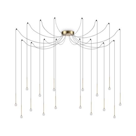 Ideal Lux Függeszték LUCCIOLA SP16 OTTONE 284019