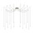 Ideal Lux Függeszték LUCCIOLA SP16 OTTONE 284019