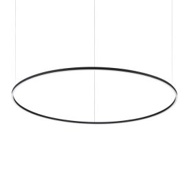   Ideal Lux Függeszték ORACLE SLIM SP D150 ROUND BK 3000K 285061
