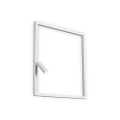 Ideal Lux Fali lámpa SYNTESI AP SQUARE BIANCO 285276