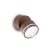 Ideal Lux Kültéri fali lámpa OMEGA AP ROUND COFFEE 4000K 285498