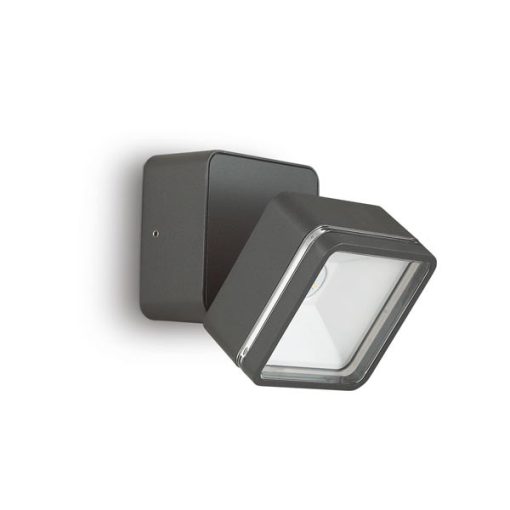 Ideal Lux Kültéri fali lámpa OMEGA AP SQUARE ANTRACITE 4000K 285511