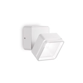   Ideal Lux Kültéri fali lámpa OMEGA AP SQUARE BIANCO 4000K 285528