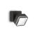 Ideal Lux Kültéri fali lámpa OMEGA AP SQUARE NERO 4000K 285535