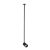 Ideal Lux Beépíthető spot lámpa GALILEO FI H76 BK 296371