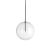 Ideal Lux Függeszték EQUINOXE SP1 D25 CROMO 306551