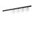 Ideal Lux Mennyezeti lámpa BINOMIO PL4 NERO 310688