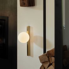 Ideal Lux Fali lámpa BINOMIO AP1 OTTONE 311319