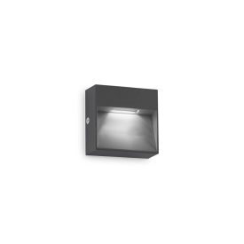   Ideal Lux Kültéri Fali lámpa DEDRA AP BIG ANTRACITE 316871