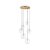 Ideal Lux Függeszték EQUINOXE SP6 OTTONE 317243
