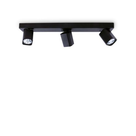 Ideal Lux Mennyezeti lámpa RUDY PL3 SQUARE NERO 321516