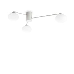 Ideal Lux Mennyezeti lámpa HERMES PL3 D90 BIANCO 322674