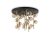 Ideal Lux Mennyezeti lámpa PERLAGE PL18 AMBRA 328379