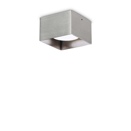 Ideal Lux Spot lámpa SPIKE PL1 SQUARE NICKEL 328805