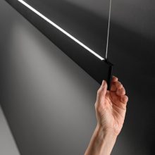 Ideal Lux Függeszték STEEL SLEEM 348391