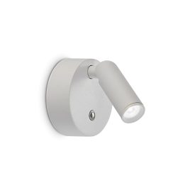   Ideal Lux Fali lámpa BEAN AP ROUND RECHARGEABLE BIANCO 350233