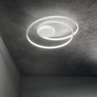 Ideal Lux Mennyezeti lámpa OZ PL D040 ON-OFF BIANCO 3000K 352442