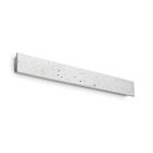 Ideal Lux Fali lámpa ZIG ZAG AP D75 SQUARE CEMENTO 3000K  356693