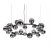 Ideal Lux Függeszték PERLAGE SP25 FUME' 363387