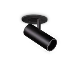   Ideal Lux Beépíthető spot lámpa NOVA FI 06W 3000K NERO 364360