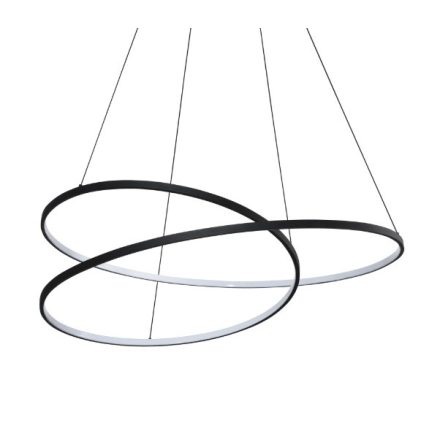 Ideal Lux Függeszték OZ SP D100 ON-OFF NERO 3000K 364896