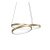 Ideal Lux Függeszték OZ SP D040 ON-OFF OTTONE 3000K 364971