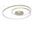 Ideal Lux Mennyezeti lámpa OZ PL D100 ON-OFF OTTONE 3000K 365022