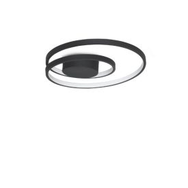  Ideal Lux Mennyezeti lámpa OZ PL D040 ON-OFF NERO 3000K 365039