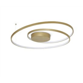  Ideal Lux Mennyezeti lámpa OZ PL D080 ON-OFF OTTONE 3000K 365060