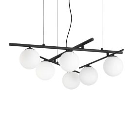 Ideal Lux Függeszték ATLAS SP6 NERO 365114