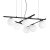 Ideal Lux Függeszték ATLAS SP6 NERO 365114