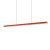 Ideal Lux Függeszték DORICA SP1 D45 ARANCIONE 366418