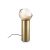 Ideal Lux Asztali lámpa BLOOM TL1 BIG OTTONE 366524