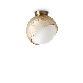 Ideal Lux Mennyezeti lámpa BLOOM PL1 D22 OTTONE 366579