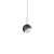 Ideal Lux Függeszték BLOOM SP1 D12 NERO 366630