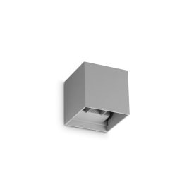   Ideal Lux Kültéri fali lámpa ATOM AP D10 GRIGIO 4000K 366838
