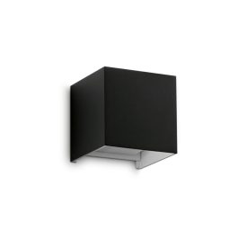   Ideal Lux Kültéri fali lámpa ATOM AP D10 NERO 4000K 366845