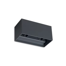   Ideal Lux Kültéri fali lámpa ATOM AP D20 ANTRACITE 4000K 366852