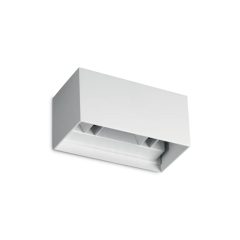   Ideal Lux Kültéri fali lámpa ATOM AP D20 BIANCO 4000K 366869