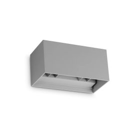   Ideal Lux Kültéri fali lámpa ATOM AP D20 GRIGIO 3000K 366883