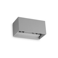   Ideal Lux Kültéri fali lámpa ATOM AP D20 GRIGIO 4000K 366890