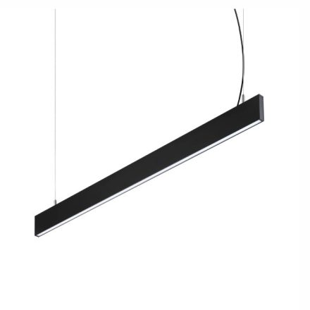 Ideal Lux Függeszték STEEL SP1 D20 MONO-EMISSION WIDE 3000K NERO 367590