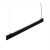 Ideal Lux Függeszték STEEL SP2 D20 BI-EMISSION ACCENT 3000K NERO 367606