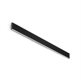   Ideal Lux Fali lámpa STEEL AP1 D20 MONO-EMISSION WIDE 4000K NERO 368894