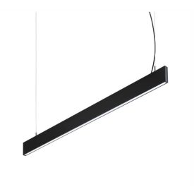   Ideal Lux Függeszték STEEL SP1 D20 MONO-EMISSION WIDE 4000K NERO 369020