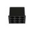 Ideal Lux Beépíthető spot lámpa LIKA FI SLIM SQUARE 10W 3000K NERO  369518