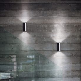 Ideal Lux Fali lámpa LOOK AP2 ROUND D60 H150 OTTONE 369990