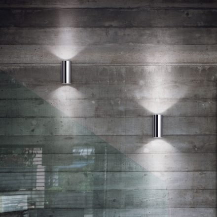 Ideal Lux Fali lámpa LOOK AP2 ROUND D60 H150 OTTONE 369990