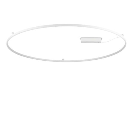 Ideal Lux Mennyezeti lámpa ORACLE SLIM PL D150 ROUND 3000K ON-OFF BI 370361