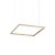 Ideal Lux Függeszték ORACLE SLIM SP D050 SQUARE 3000K ON-OFF OT 370415